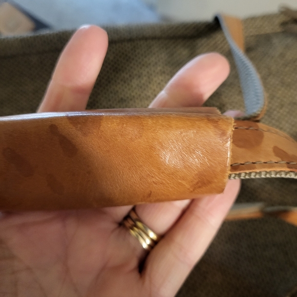 Vintage Hartmann Leather & Tweed Duffel Travel Bag 20” Carry-On Luggage - Picture 12 of 13